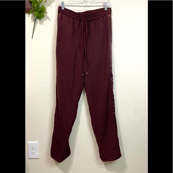 H&M Women's Size 10 Track Pants Comfy Casual Elastic Waist w/ Pockets - Picture 2 of 11